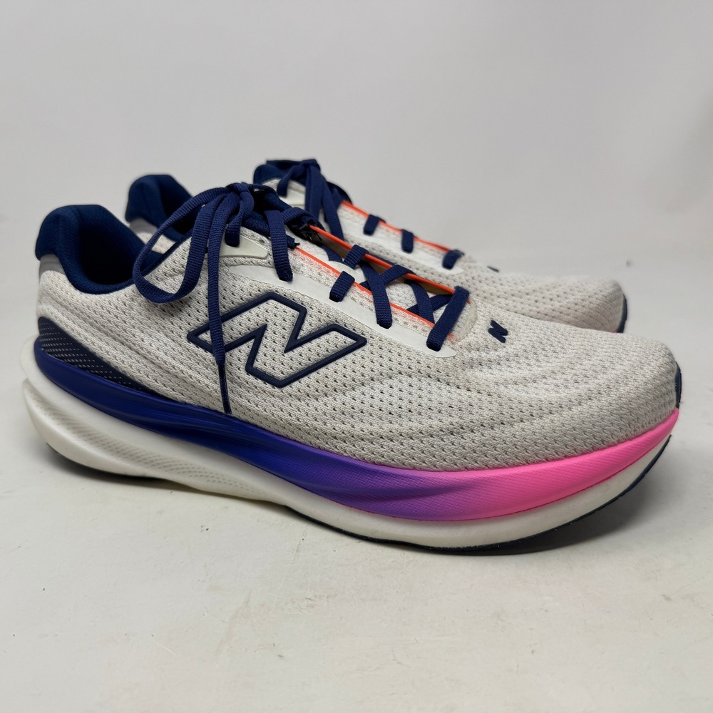 New Balance Running Shoes Womens 10.5 Fresh Foam X 1080 v13 White Blue EUC
